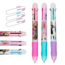 Topmodel uitgumbare gelpen met vier kleuren
