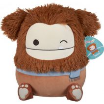 Squishmallows - Benny - Winking Brown Bigfoot W/Scarf 30cm pluche