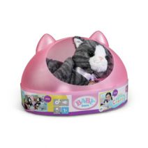 Baby born my cat cookie met mand