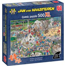 Jan van Haasteren 500XL - De Dierentuin - 500 stukjes puzzel - Legpuzzel volwassenen - XL formaat puzzelstukjes