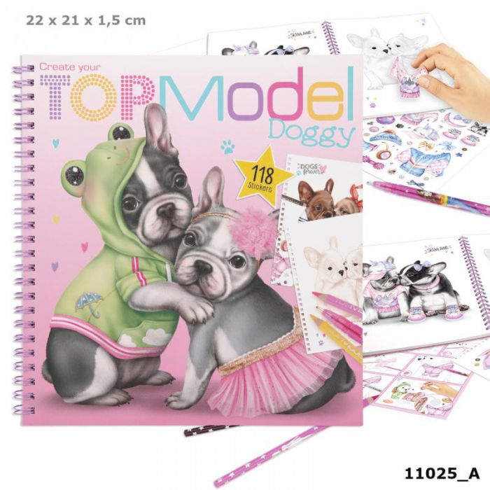Create Your Topmodel Doggy Kleurboek Speelgoedklazienaveen Nl