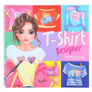 Topmodel t-shirt designer kleurboek