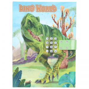Dino world dagboek met geheime code