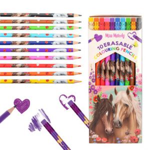 Miss Melody erasable colouring pencils
