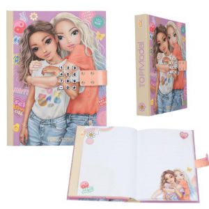 TOPModel dagboek met code en geluid GIRL POWER
