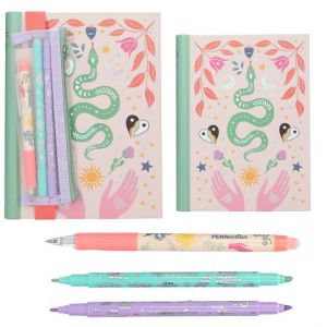  PENfection notitieboek met pennen SNAKE