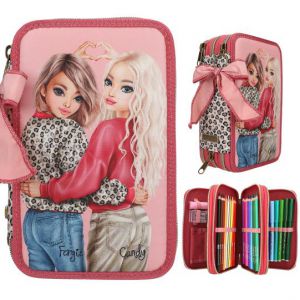  TOPModel 3-vaks etui LEOHEART