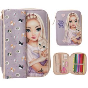  TOPModle basic duo kat KITTY and DOGGY paars