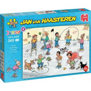 Jan van Haasteren Junior Speelkwartiertje puzzel - 240 stukjes - Kinderpuzzel