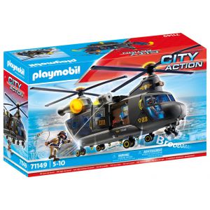 Playmobil city action 71149 reddingsvoertuig SE-Helikopter