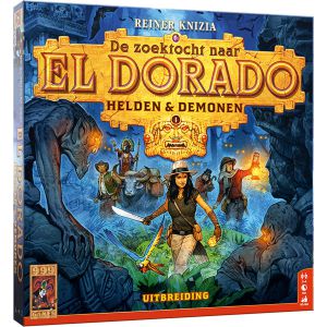 De Zoektocht naar El Dorado: Helden & Demonen Bordspel 
