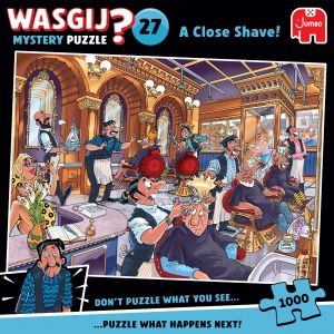 Puzzel wasgij mystery 27 1000 stuks - vlam in pan 