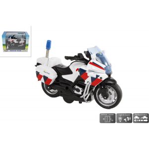 Police Motorcycle Nl Pull-Back Boys 13 Cm