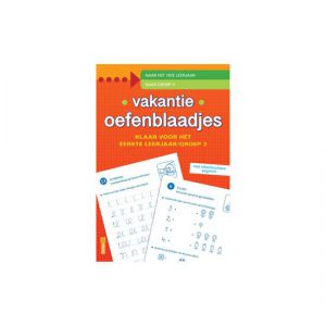 Vakantie oefenblaadjes - klaar voor het eerste leerjaar / groep 3