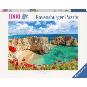 Puzzel 1000 stuks Klaprozen in de algarve