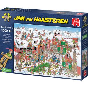 Puzzel Jan van Haasteren Het dorp van de Kerstman 1000 stukjes