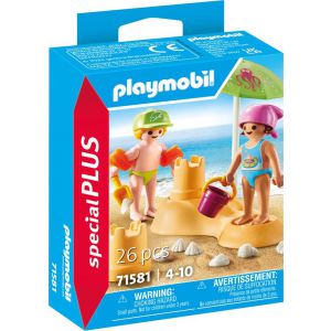 Playmobil 71581 kinderen met zandkasteel