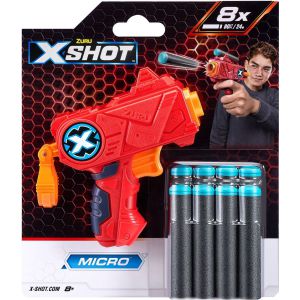 Zuru x-shot excel micro met 8 darts