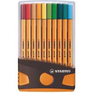 STABILO point 88 - ColorParade Set Met 20 Verschillende Kleuren