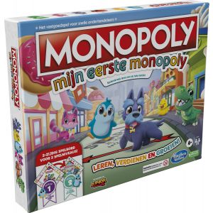 Monopoly Mijn Eerste Monopoly - Junior uitgave - Bordspel 
