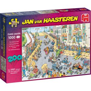 Puzzel Jan van Haasteren 200e editie zeepkistenrace 1000 stukjes