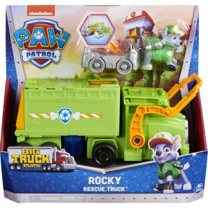 Paw patrol big trucks pups deluxe vehicle rocky