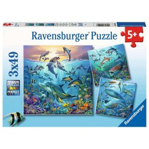 puzzel onderwater 3x49 stukjes
