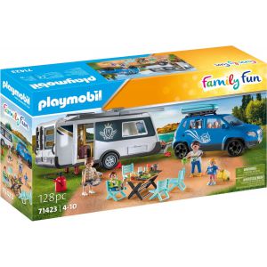 Playmobil family fun 71423 caravan met auto