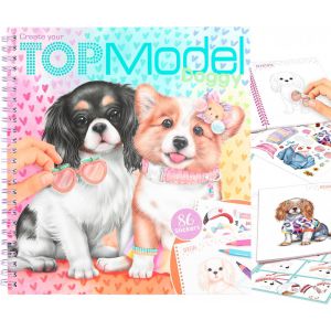 Create your TOPModel Doggy kleurboek 