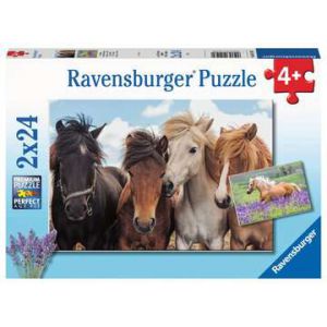 Puzzel 2x24 paardenliefde