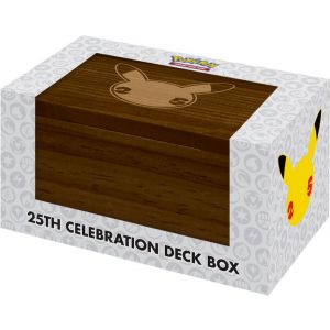 Pokemon Celebrations - Houten kaarten Deck Box - 25th anniversary 
