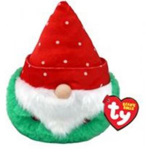 Ty Teeny Puffies Christmas Gnome Topsy 10cm