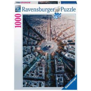 Puzzel 1000 stuks Parijs vanuit de lucht