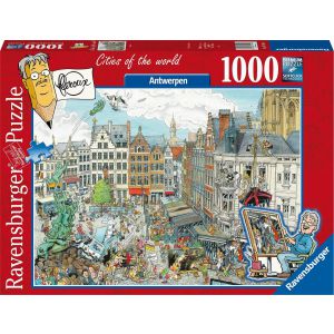 Ravensburger puzzel Fleroux Antwerpen - Legpuzzel - 1000 stukjes 