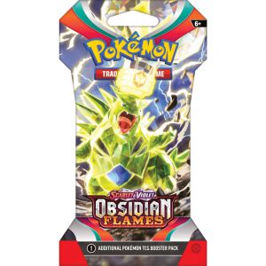 Pokemon Obsidian flames sleeved booster