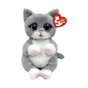 Ty Beanie Babies Bellies Morgan Grey Cat 15cm