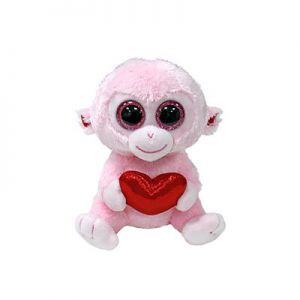 Ty Beanie Boo's Valentine Gigi Monkey 15cm