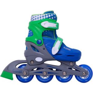 Street Rider Inlineskates verstelbaar maat 30-33 blauw 