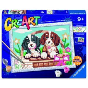 Creart schilderen op nummer honden