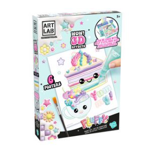 Fluffy schilder set 