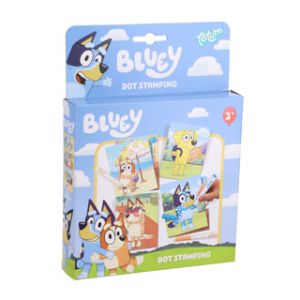 Bluey dot stemplen met 6 kaarten