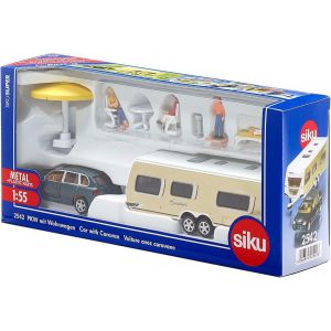 SIKU 2542 Auto met Caravan 