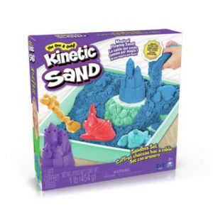 Kinetic sand - sand box blauw