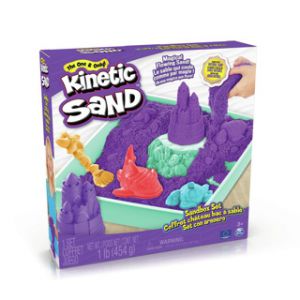 Kinetic sand - sand box paars
