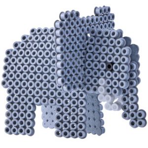 Hama strijkkralen 2500 stuks 3D safari 