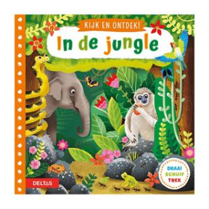 Boek kijk en ontdek in de jungle
