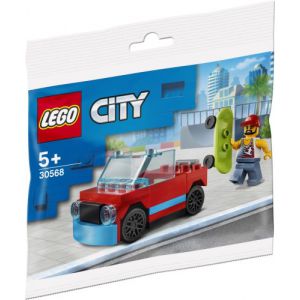 30568 Lego City skater met auto polybag