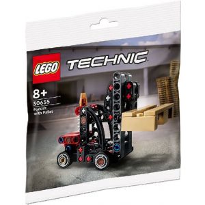 LEGO Technic 30655 - Heftruck met Pallet (polybag) 