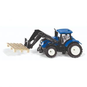 Siku tractor new holland met pallet