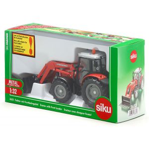 Siku 3653 tractor masey fergunson met voorlader